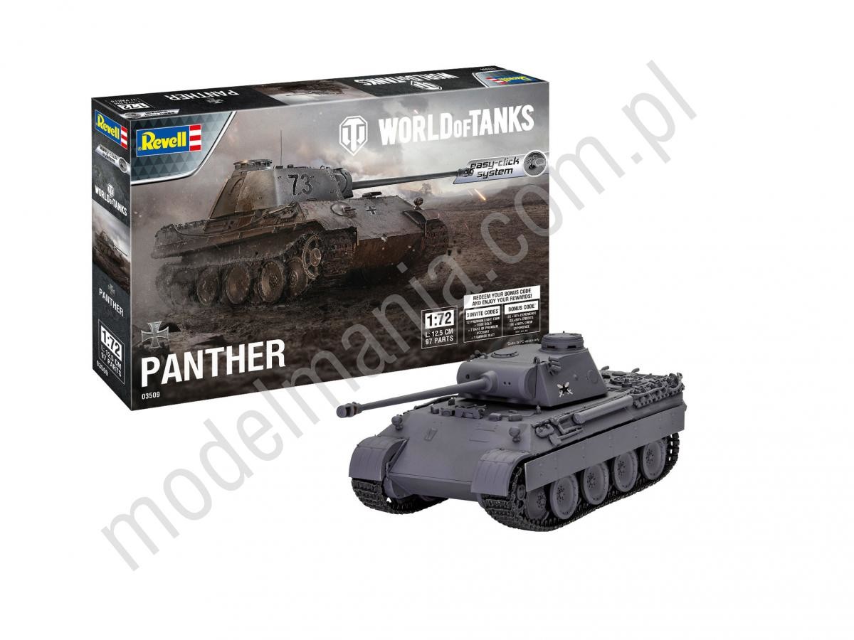 Revell Pantera Ausf. D World of Tanks 03509