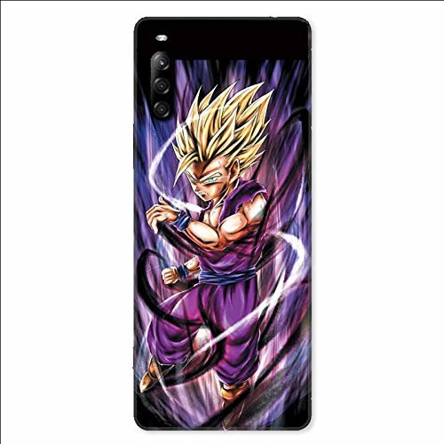 Sony Cokitec Etui ochronne do Xperia L4, motyw manga Dragon Ball Sangohan, fioletowe 84821