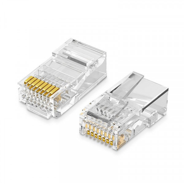 Ugreen Wtyczka RJ45 UGREEN Ethernet, 8P/8C, Cat.5/5e, UTP (50szt.)