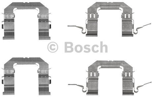 Bosch Zestaw osprzętu do okładzin tarcz hamulcowych przód 1 987 474 708