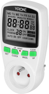 Elektroniczny programator czasowy z wyświetlaczem LCD DT-1