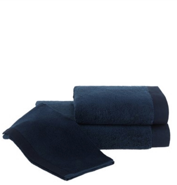 Soft Cotton Ręcznik kąpielowy MICRO COTTON 75x150cm Ciemnoniebieski Ręcznik kąpielowy MICRO COTTON 75x150cm Ciemnoniebieski