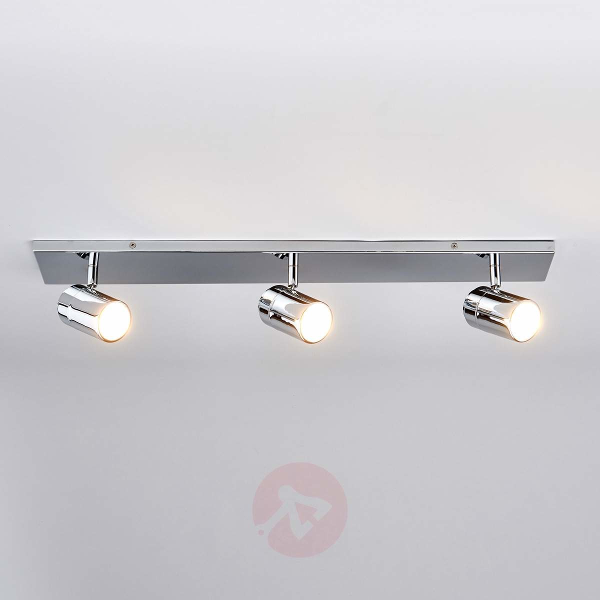 Lindby Nowoczesna 3-lampowa lampa łazienkowa chrom IP44 - Dejan