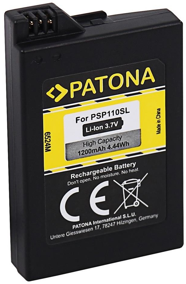 Sony PATONA PATONA - Bateria PSP 2000/PSP 3000 1200mAh Li-lon 3,7V