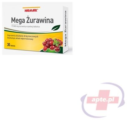 Mega Żurawina x30 tabletek