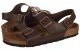 Birkenstock Sandały Milano Dark Brown 034701 (BK9-a) para