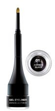 Pierre Rene Gel Eyeliner Longlasting 24h Waterproof wodoodporny eyeliner 01 Carbon Black 2.5ml