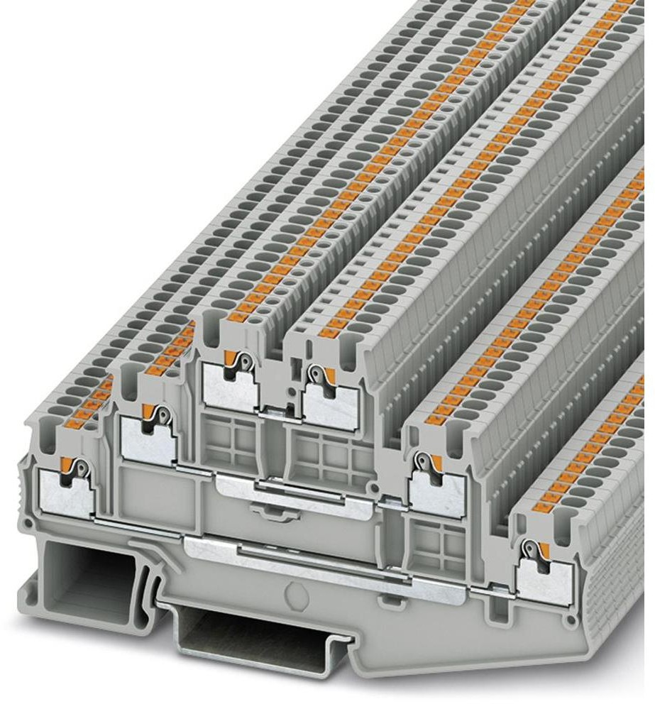 Phoenix Contact Zacisk wielopoziomowy PT 1 5/S-3L PT 1 5/S-3L Phoenix Contact 3213713 szary Zawartość 50 szt PT 1 5/S-3L