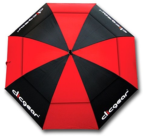 Clicgear parasol trccumwpbr, czarny/czerwony TRCCUMWPSI