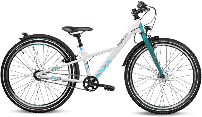 s'cool s'cool XXlite SL Alloy 20 3-S FW Dzieci, biały/niebieski 20