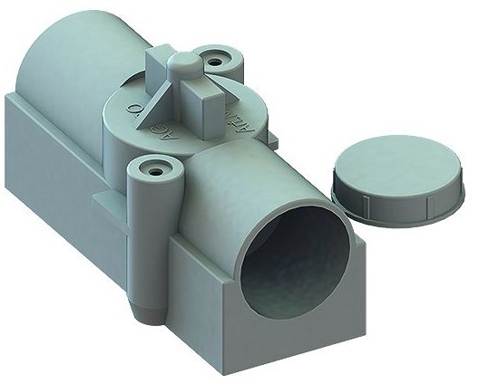 Wypust sufitowy i ścienny 90 x 45 x 50 mm 9951