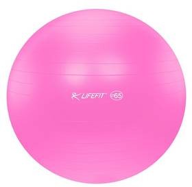 Lifefit Piłka gimnastyczna ANTI-BURST 65 cm różowy