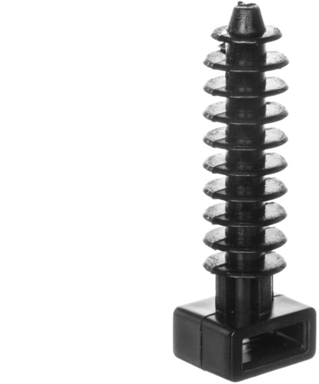 Elektro-Plast Opatówek Podstawka montażowa do opasek zaciskowych czarna PMW-8-45-UV 25.245 100szt.