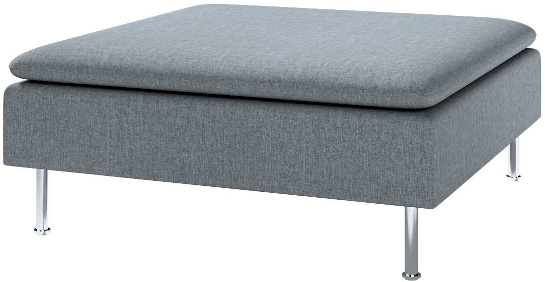 Dekoria pl pl Pokrowiec na podnóżek Söderhamn grafitowo szary 93 x 93 x 40 City 1286-704-86