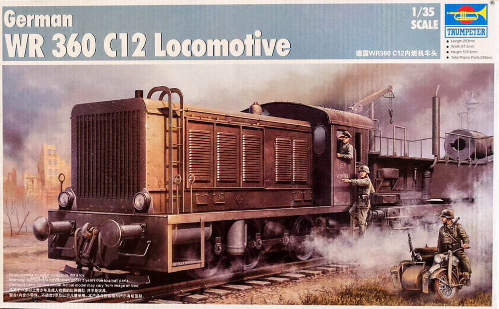 Trumpeter German WR 360 C12 Locomotive 00216