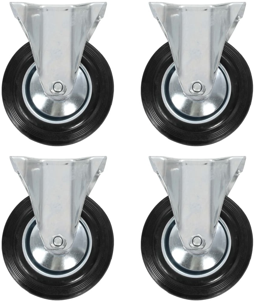 vidaXL vidaXL 12 kółek nieskrętnych, 160 mm