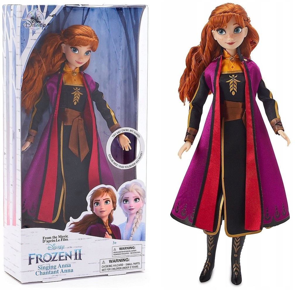 Disney Lalka Anna 30 cm Store Śpiewa Frozen 2