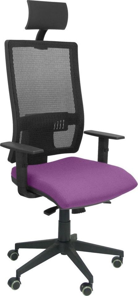 Piqueras y Crespo Krzesło Biurowe z Zagłówkiem Horna SBALI82 Liliowy S5702529