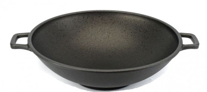 DE BUYER WOK patelnia aluminiowa Choc Resto Extreme