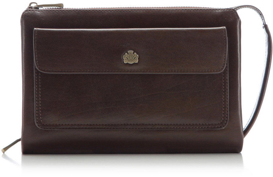 Wittchen Saszetka skórzana z bocznym uchwytem 10-3-375-4