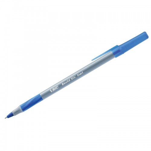 Zdjęcia - Długopis BIC   Round Stick Exact niebieski p20.   (cena za 1szt)