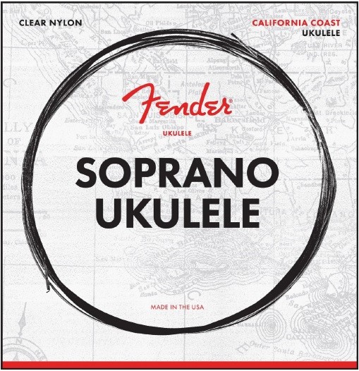 Fender struny do Ukulele sopranowego