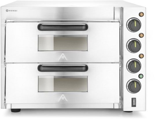 Hendi Piecyk do pizzy, 2-poziomowy 4000W 220283 220283