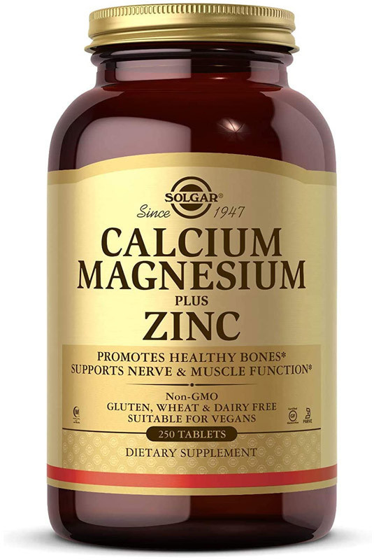SOLGAR SOLGAR Calcium Magnesium Plus Zinc 250tabs