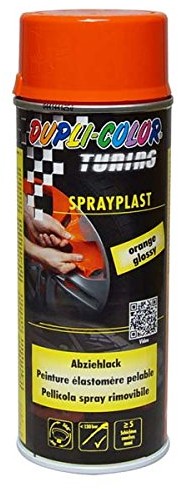 Dupli Color Tuning Sprayplast folia natryskowa, lakier zdzieralny, 400 ml, pomarańczowy 388088