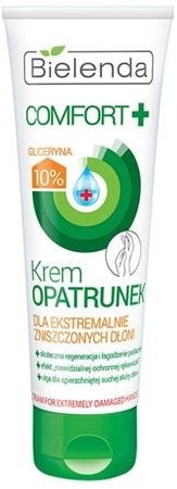 Bielenda Comfort+ krem opatrunek dla ekstremalnie zniszczonych dłoni 75ml 46258-uniw