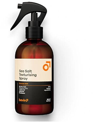 Beviro Beviro Słony teksturujący lakier do włosów Sea Sól w sprayu teksturującym Extreme Hold Objętość 50 ml)