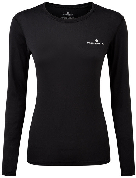 RONHILL RONHILL Koszulka biegowa z długim rękawem damska CORE L/S TEE czarna