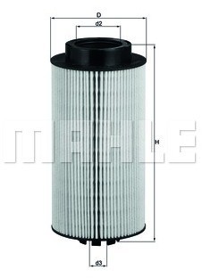 KNECHT Filtr paliwa KX 264D