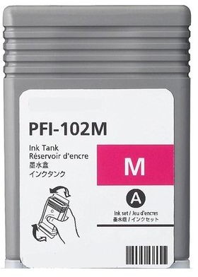 DrTusz Tusz Zamiennik PFI-102M do Canon CF0897B001A) Purpurowy)