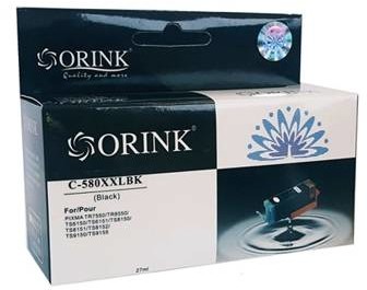 ORINK Tusz PGI-580XXLBK do Canon 27 ml Black 1970C001-OR-0