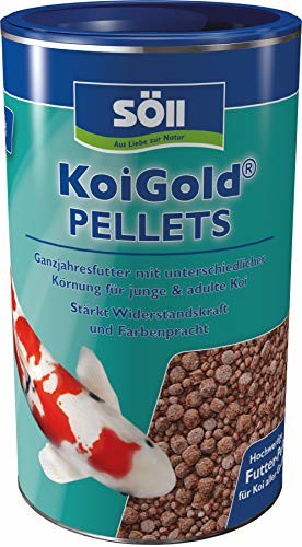Söll soell koigold koifutter granulki dla Twojego urządzenia do stawu, 1 l