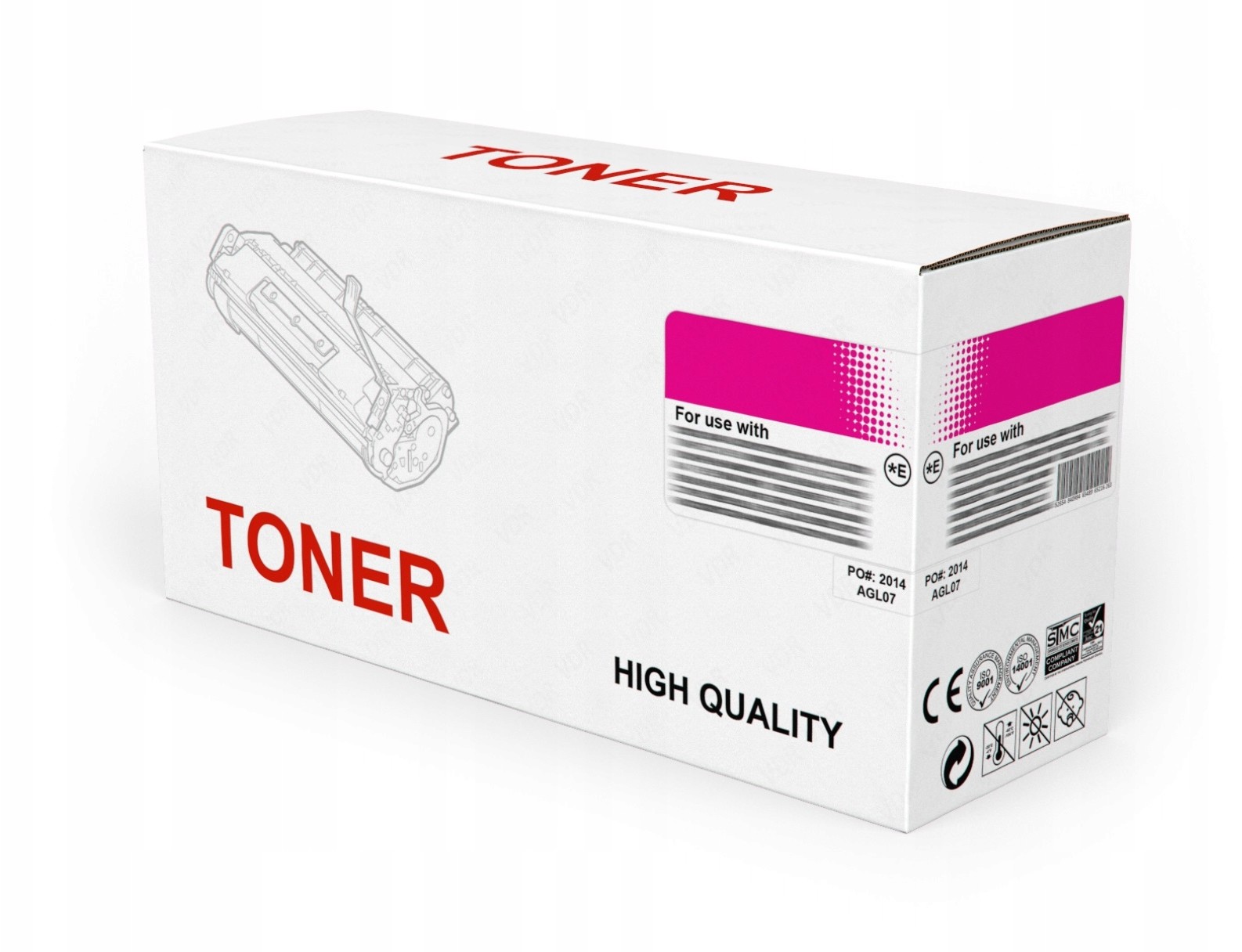 Nowy toner SPC340 SPC341 M do drukarek Ricoh 5K