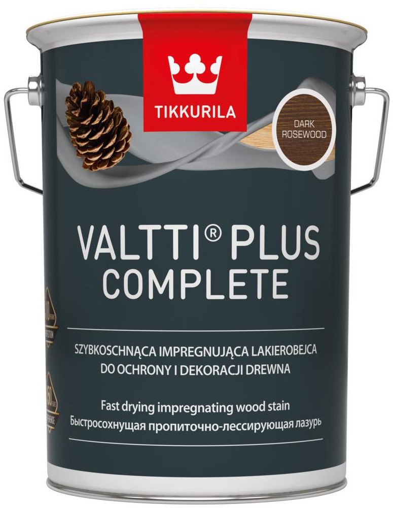 Tikkurila Lazura do drewna VALTTI 5 l Dark Rosewood