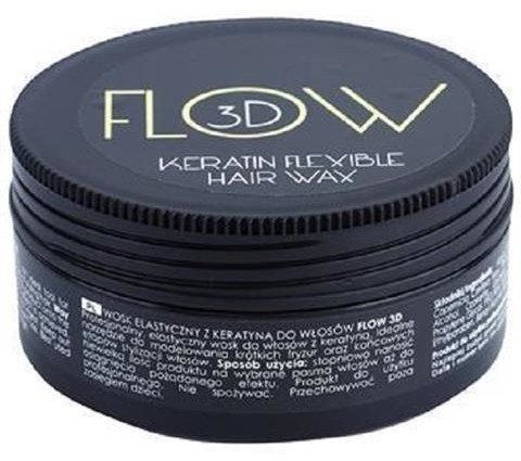 Stapiz Flow 3D Keratin Flexible Hair Wax elastyczny wosk do włosów z keratyną 100g 39758-uniw