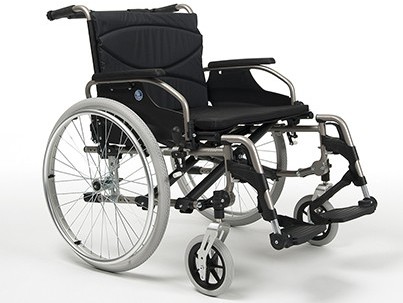 Solidny wózek ze stopów lekkich dla osób ciężkich V300XXL
