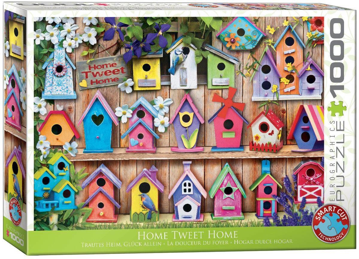 Eurographics Puzzle 1000 Bird Houses 6000-5328 -