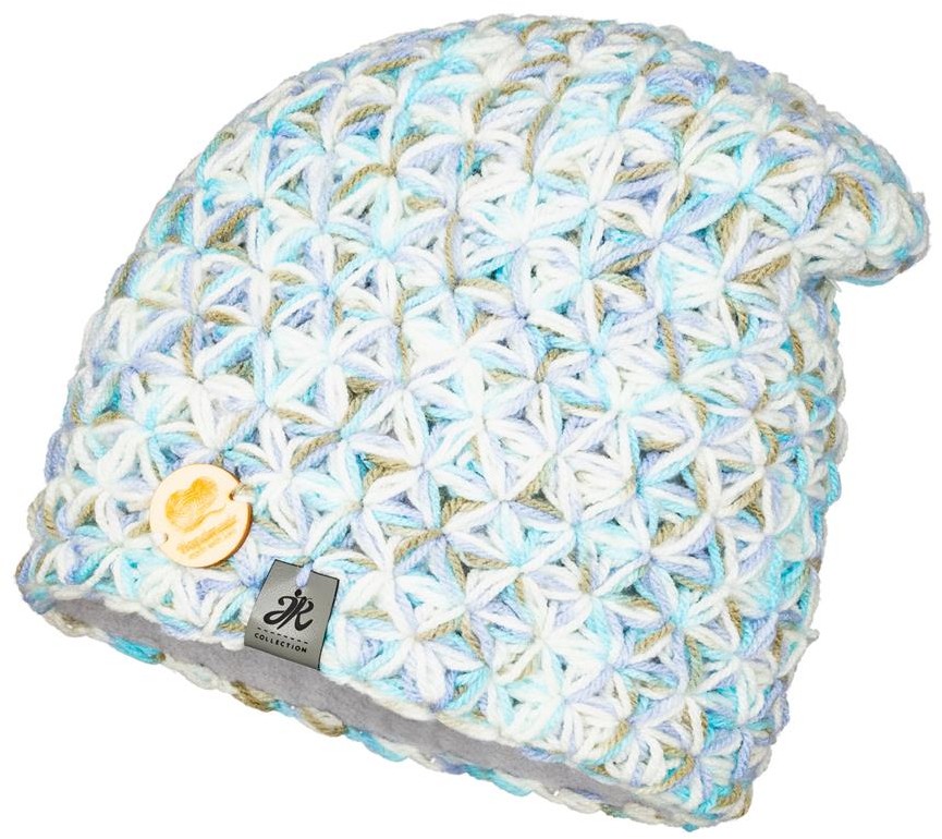 Zimowa ciepła czapka Handmade