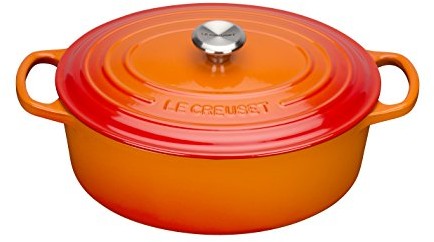 Le Creuset Signature brytfanna owalna, 31cm, pomarańczowy, 31 cm 21178310902430