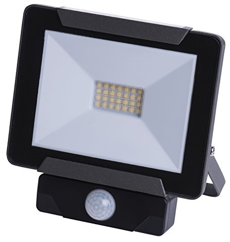 EMOS Emos LED reflektor Ideo 20 W PIR, neutralny biały, aluminium, Grey, 15,8 x 5,6 x 16,6 cm ZS2721