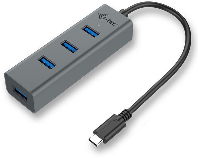 i-Tec Hub USB I-TEC C31HUBMETAL403, 4 porty