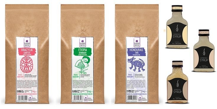 Blueberry Roasters ZESTAW MARZEŃ (Kawa ziarnista)