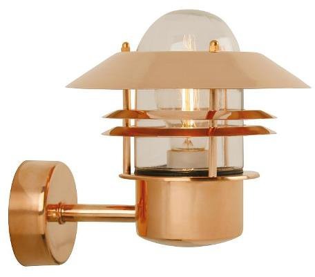 Nordlux Lampa zewnętrzna ścienna Blokhus copper 25011030
