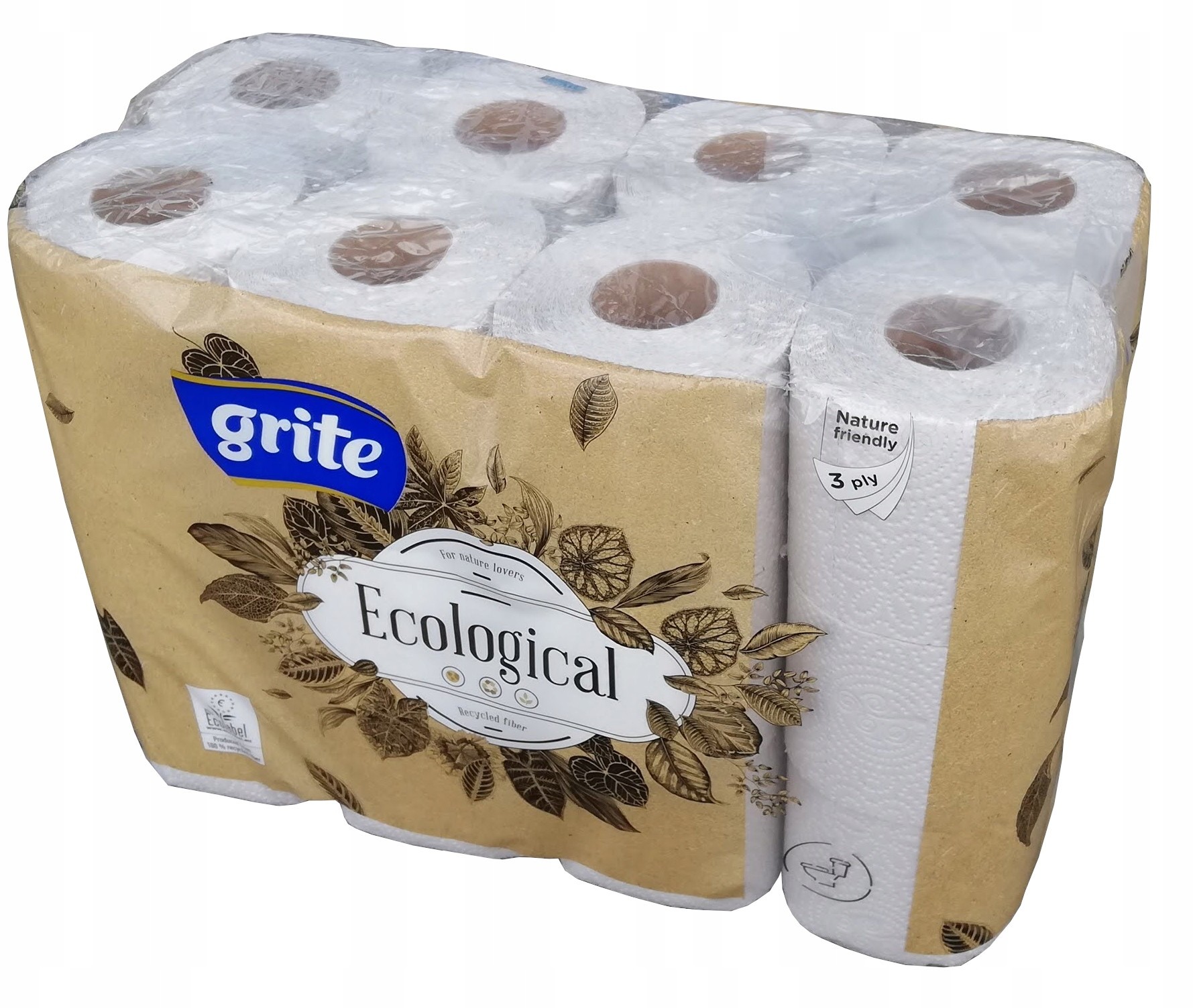 GRITE Papier Toaloaletowy 3W Ecological 24 rolki