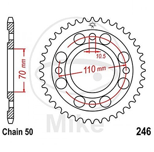 jtsprockets JT-Sprockets JTR246-41 koło łańcuchowe JTR246-41