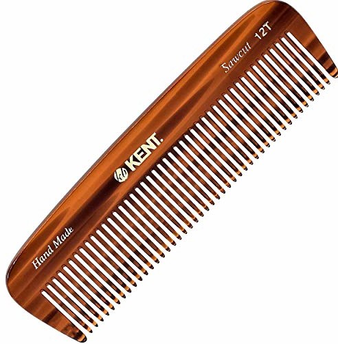 Kent 12T 146 mm średni gruby ząb damski grzebień do włosów (opakowanie 1 szt.)